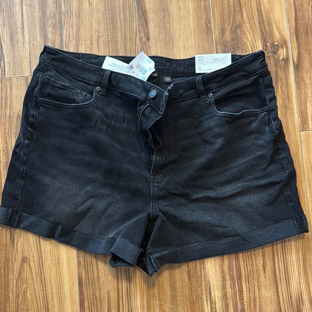 American Eagle Black Denim Women's Shorts